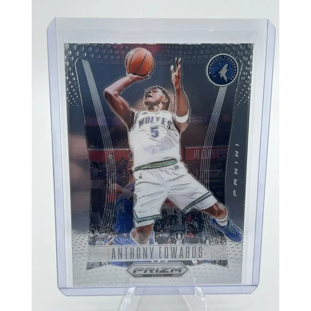 2023-24 PRIZM DECA‎ #63 ANTHONY EDWARDS TIMBERWOLVES